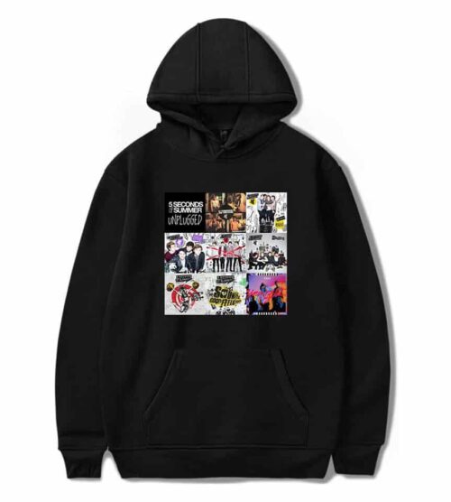 5SOS Collage Hoodie #1