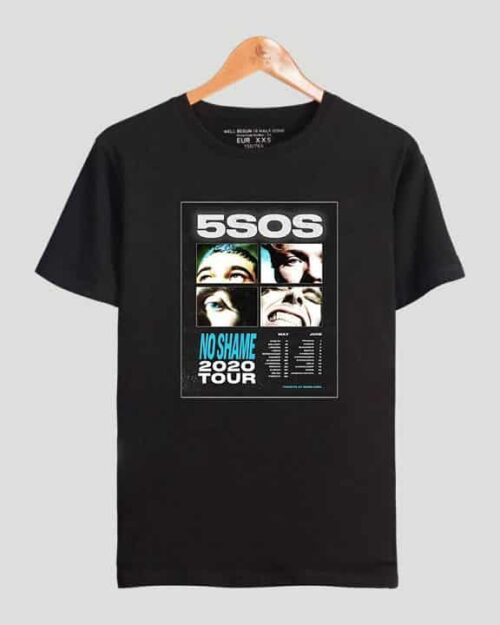 5sos no shame tour t-shirt