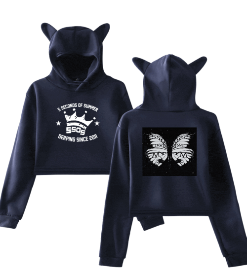 5SOS Cropped Hoodie #13 + Socks