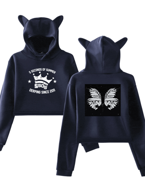 5SOS Cropped Hoodie #13 + Socks