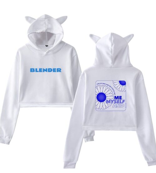 5SOS Blender Cropped Hoodie #4