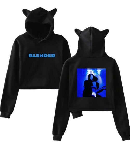 5SOS Blender Cropped Hoodie #1