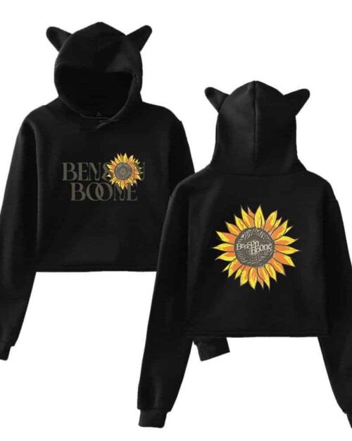 Benson Boone Cropped Hoodie #1 + Gift