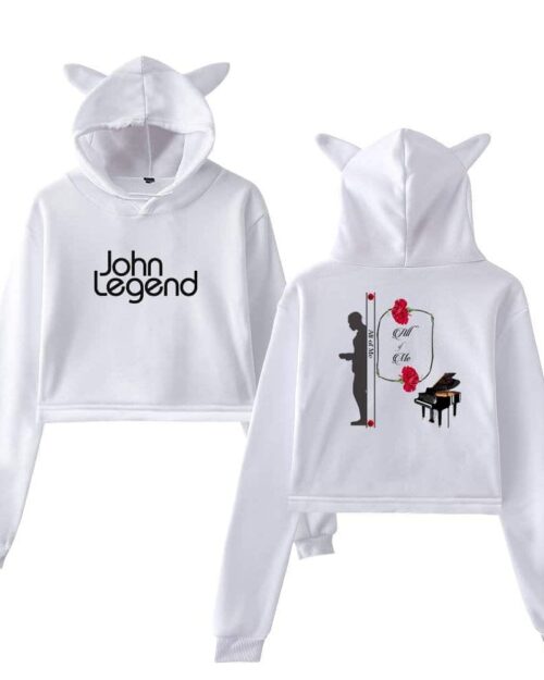 John Legend Cropped Hoodie #1