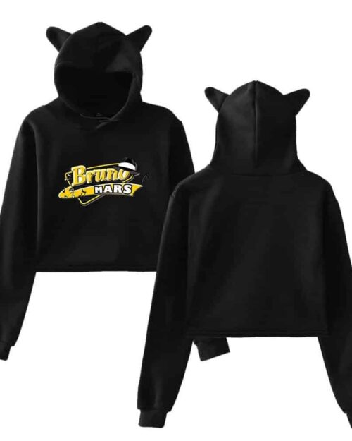 Bruno Mars Cropped Hoodie #1 + Gift