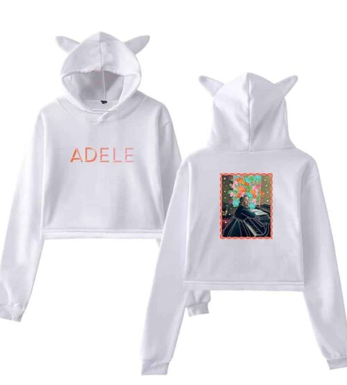 Adele Cropped Hoodie #3