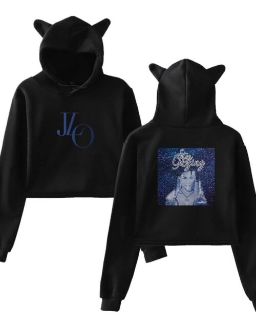 Jennifer Lopez Cropped Hoodie #2 + Gift