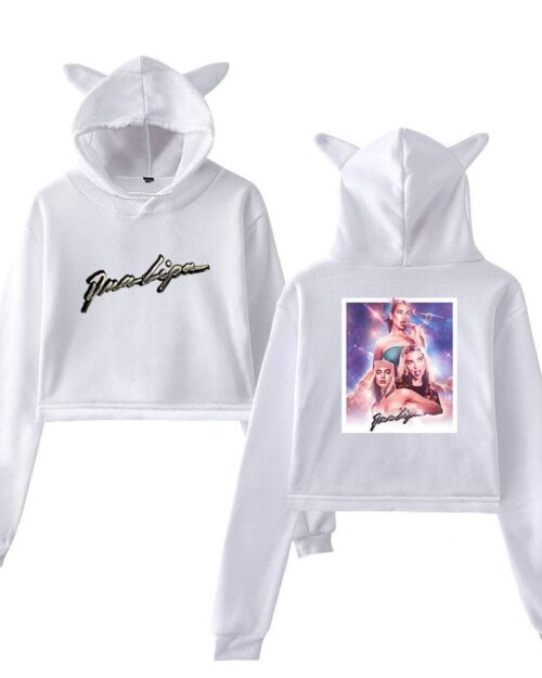 Dua Lipa Cropped Hoodie #3 + Gift