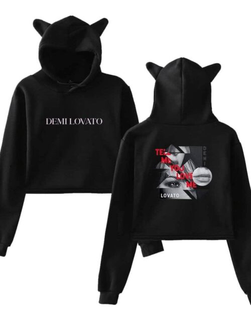 Demi Lovato Cropped Hoodie #2