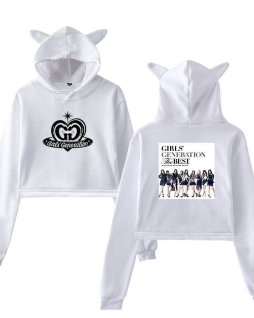Girls’ Generation Cropped Hoodie #1