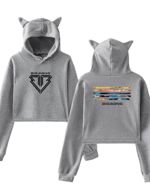 Big Bang Cropped Hoodie #3