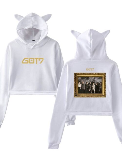 Got7 Cropped Hoodie #1