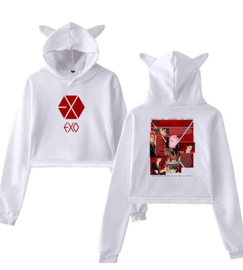 EXO Cropped Hoodie #1