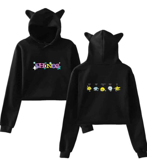 SHINee Cropped Hoodie #8