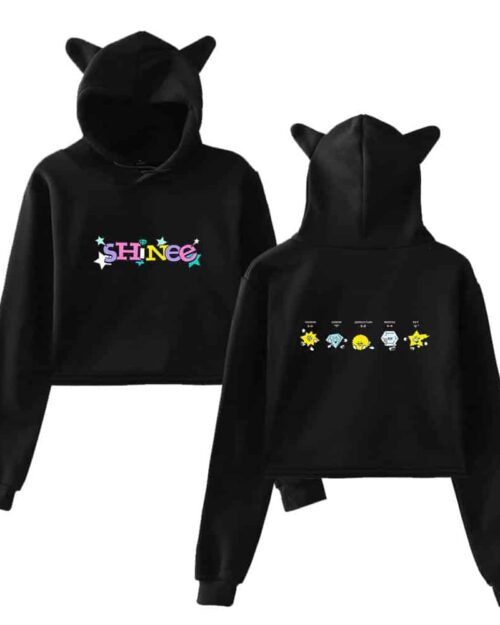 SHINee Cropped Hoodie #8