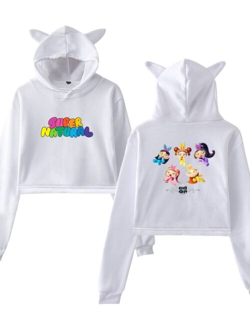 NewJeans Cropped Hoodie #1