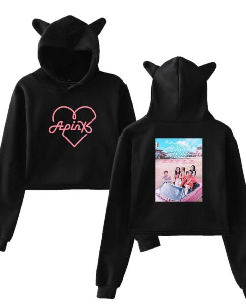 Apink Cropped Hoodie #4