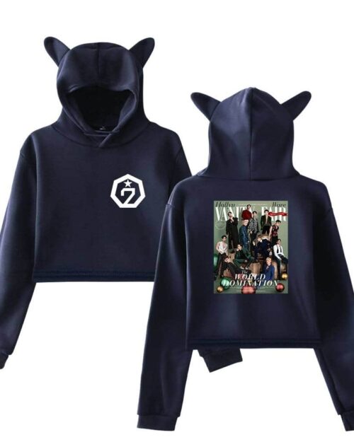 Got7 Cropped Hoodie #2