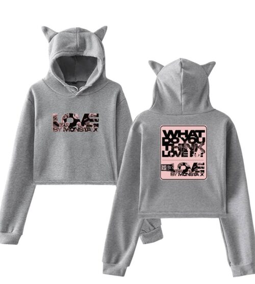 Monsta X Cropped Hoodie #7
