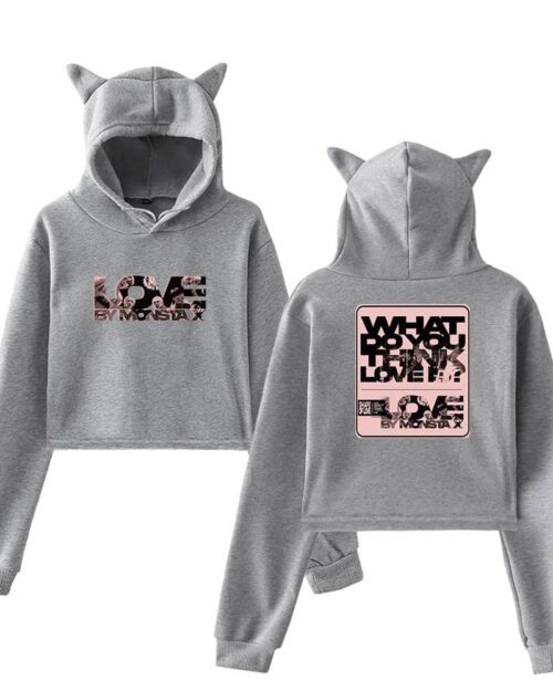Monsta X Cropped Hoodie #7