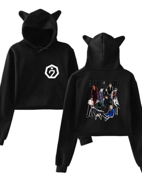 Got7 Cropped Hoodie #4