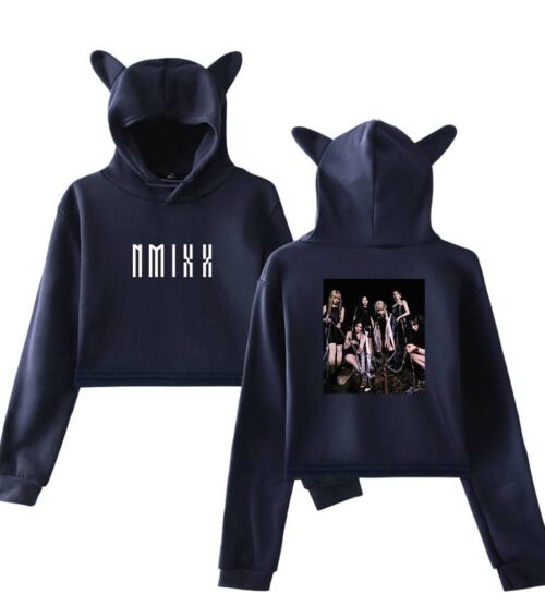 Nmixx Cropped Hoodie #2