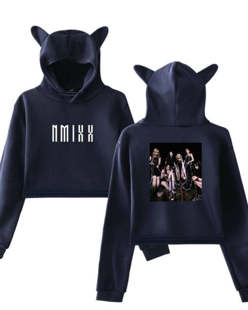Nmixx Cropped Hoodie #2
