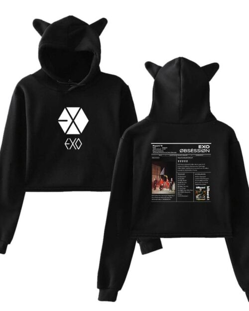 EXO Cropped Hoodie #4
