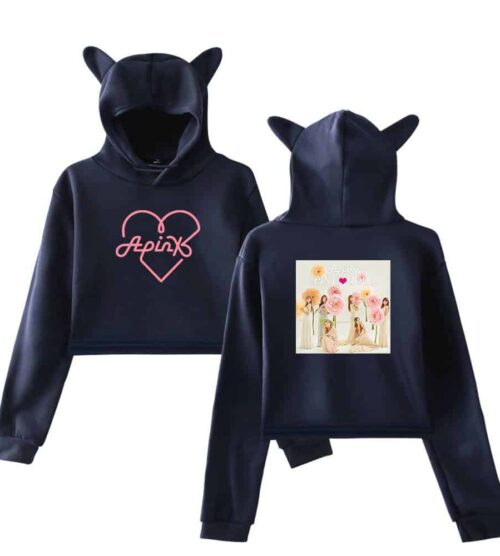 Apink Cropped Hoodie #2