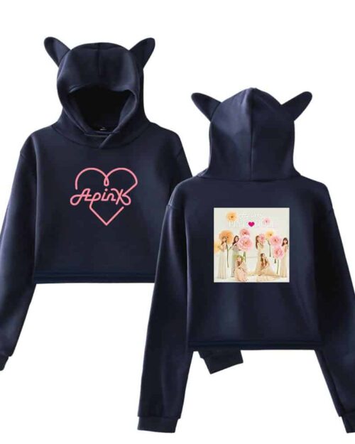 Apink Cropped Hoodie #2