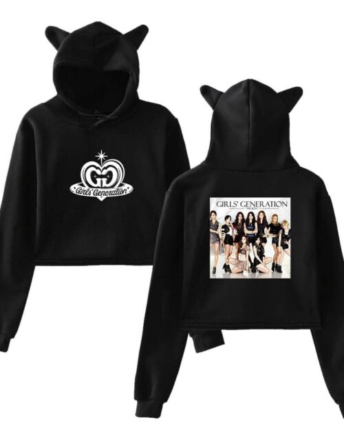 Girls’ Generation Cropped Hoodie #4