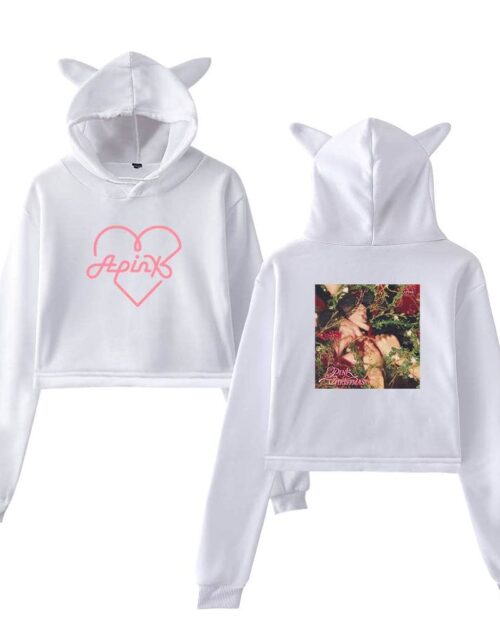 Apink Cropped Hoodie #1