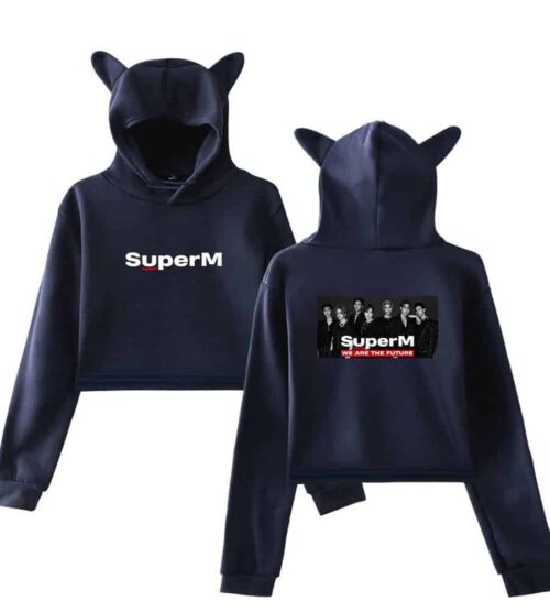SuperM Cropped Hoodie #2