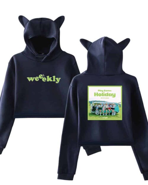 Weeekly Cropped Hoodie #2