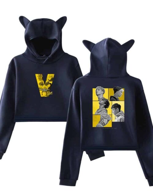 Big Bang Cropped Hoodie #2