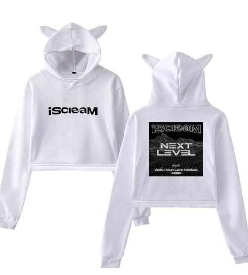 Aespa Cropped Hoodie #1