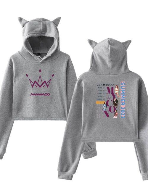 Mamamoo Cropped Hoodie #3