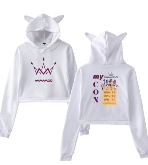 Mamamoo Cropped Hoodie #1