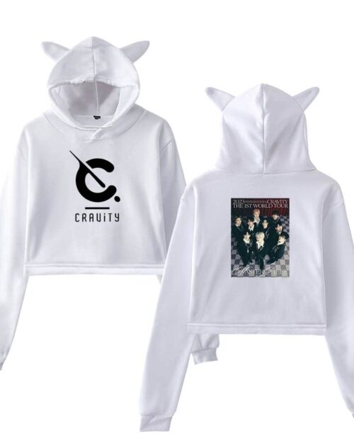 Cravity Cropped Hoodie #1