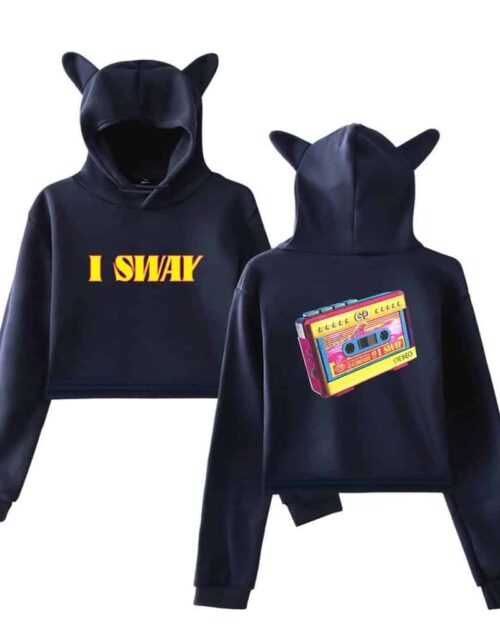 Gidle I Sway Cropped Hoodie #2
