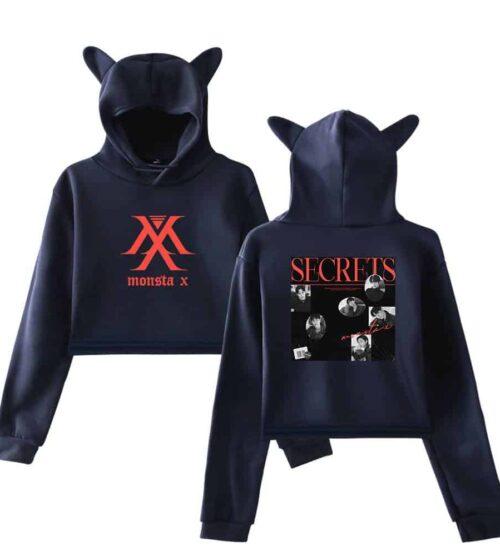Monsta X Cropped Hoodie #6