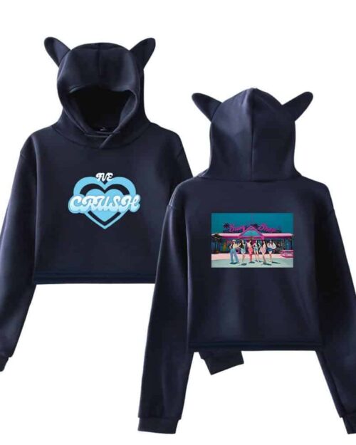 IVE Cropped Hoodie #2