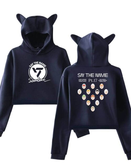 Seventeen Cropped Hoodie #6
