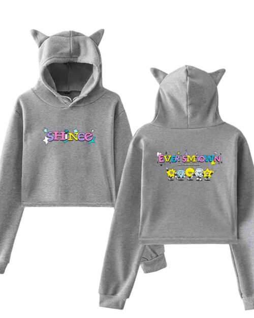 SHINee Cropped Hoodie #7