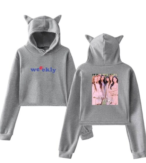 Weeekly Cropped Hoodie #3