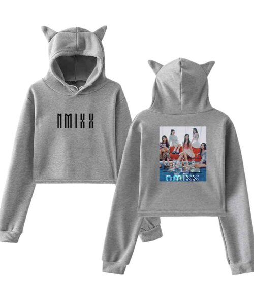 Nmixx Cropped Hoodie #3