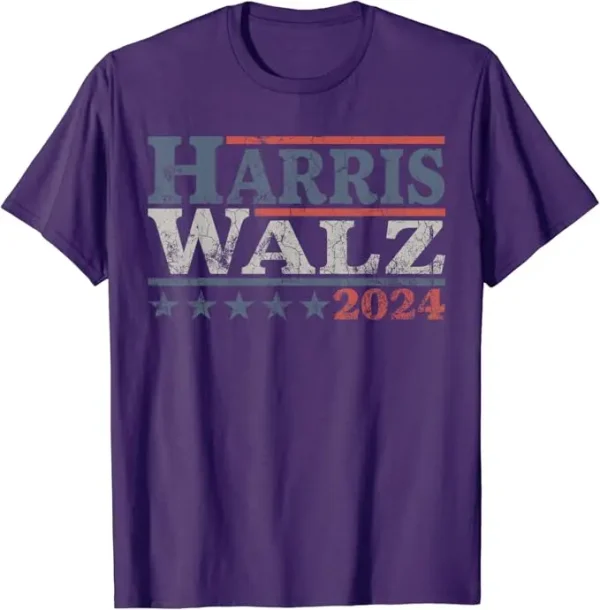 Harris Walz 2024 T-Shirt #1 - Image 3