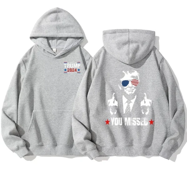 You Missed Trump 2024 Hoodie #1 - Image 3