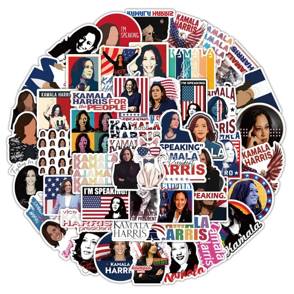 Kamala Harris Stickers (50 Pcs) #1