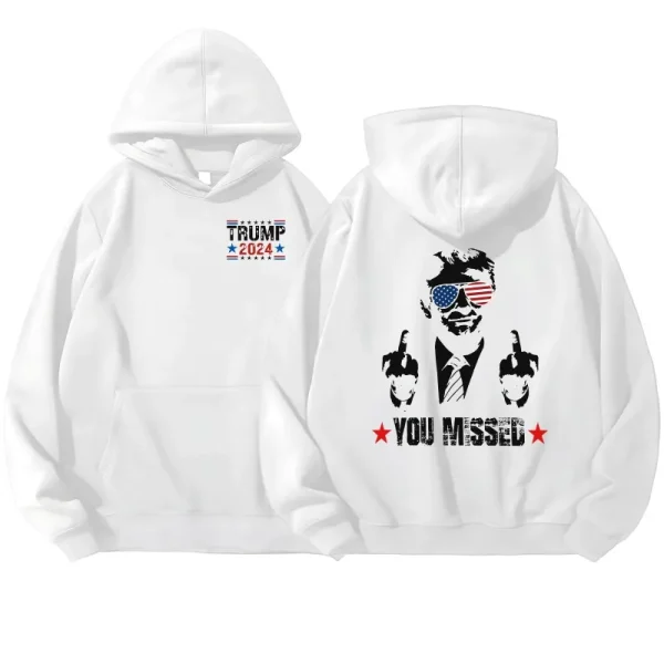 You Missed Trump 2024 Hoodie #1 - Image 2